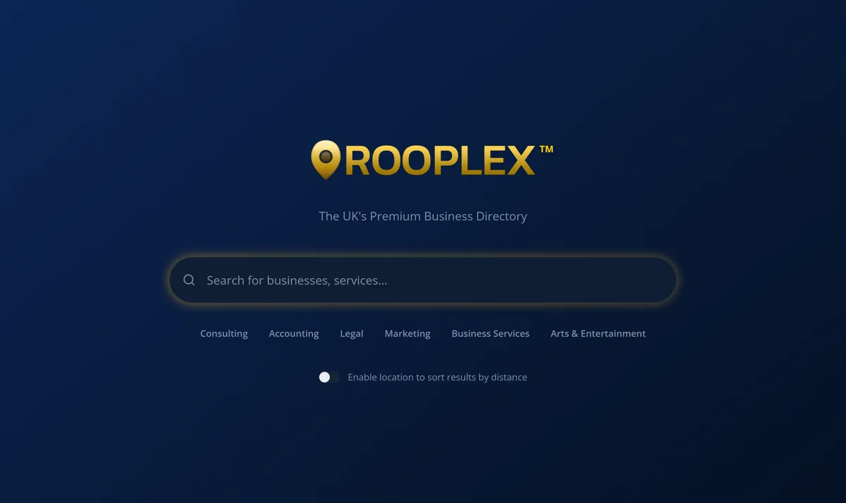Rooplex homepage